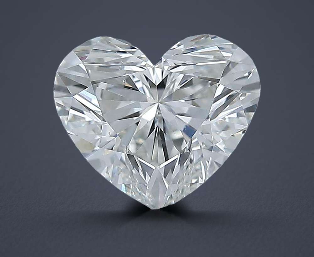 2.10 Carat Heart Natural Diamond
