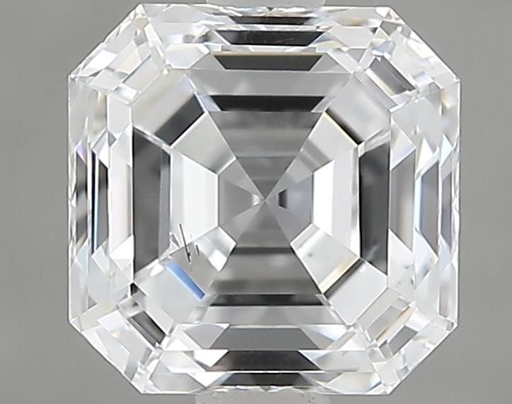 1.51ct E SI1 Rare Carat Ideal Cut Asscher Lab Grown Diamond