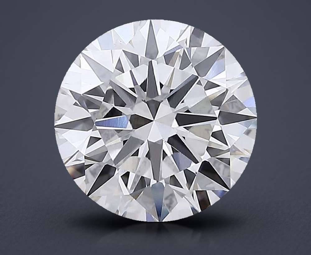 3.40 Carat Round Lab Diamond