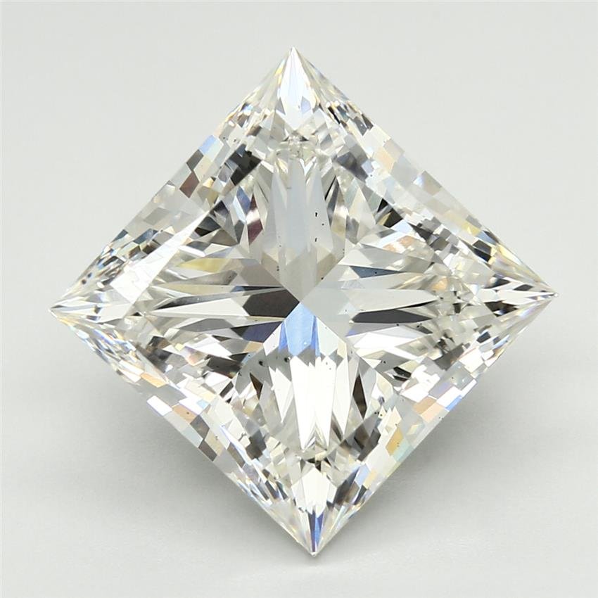 7.02ct H VS2 Rare Carat Ideal Cut Princess Lab Grown Diamond