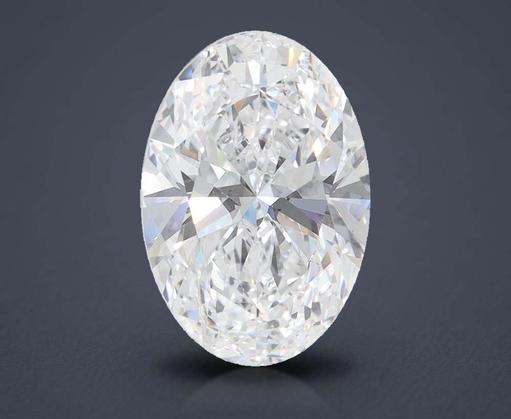 4.10 Carat Oval Lab Diamond
