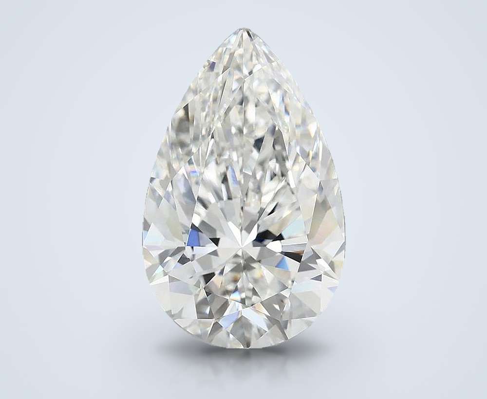 7.50 Carat Pear Lab Diamond