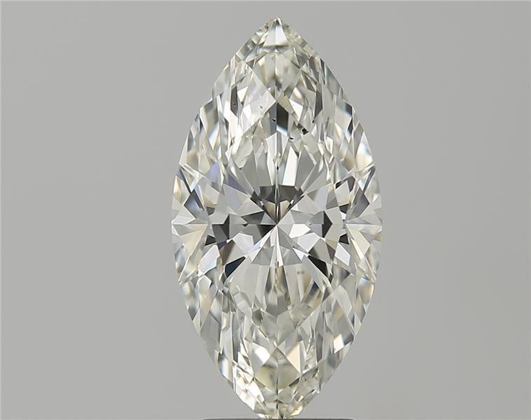 3.00ct K SI1 Rare Carat Ideal Cut Marquise Diamond