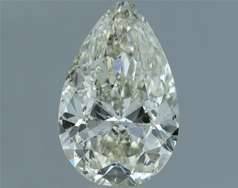 0.80ct J SI2 Rare Carat Ideal Cut Pear Diamond