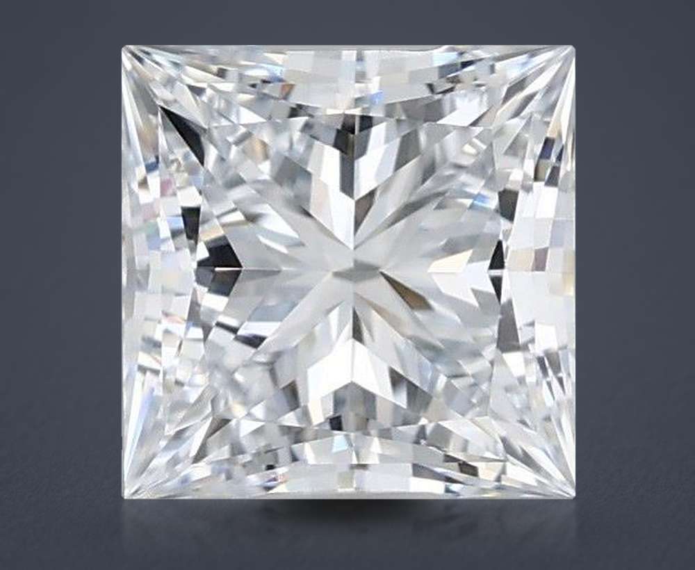 1.28 Carat Princess Lab Diamond