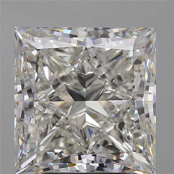 4.05ct H VS2 Rare Carat Ideal Cut Princess Lab Grown Diamond