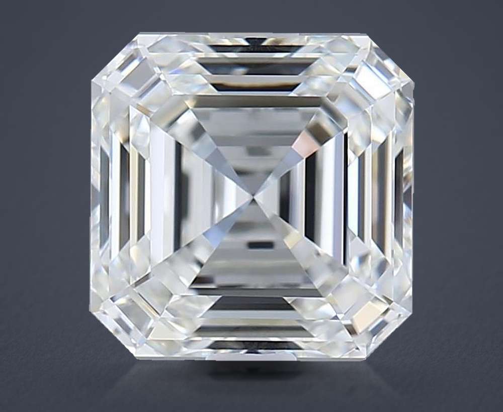 2.00 Carat Asscher Lab Diamond