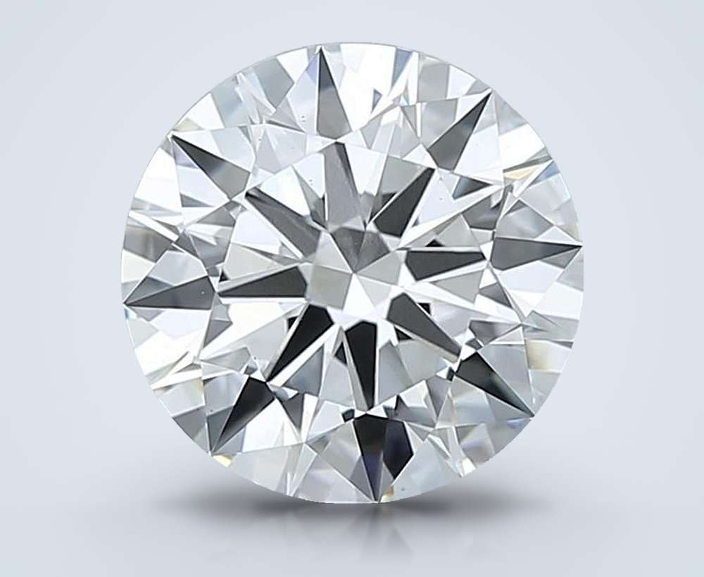 2.86 Carat Round Lab Diamond