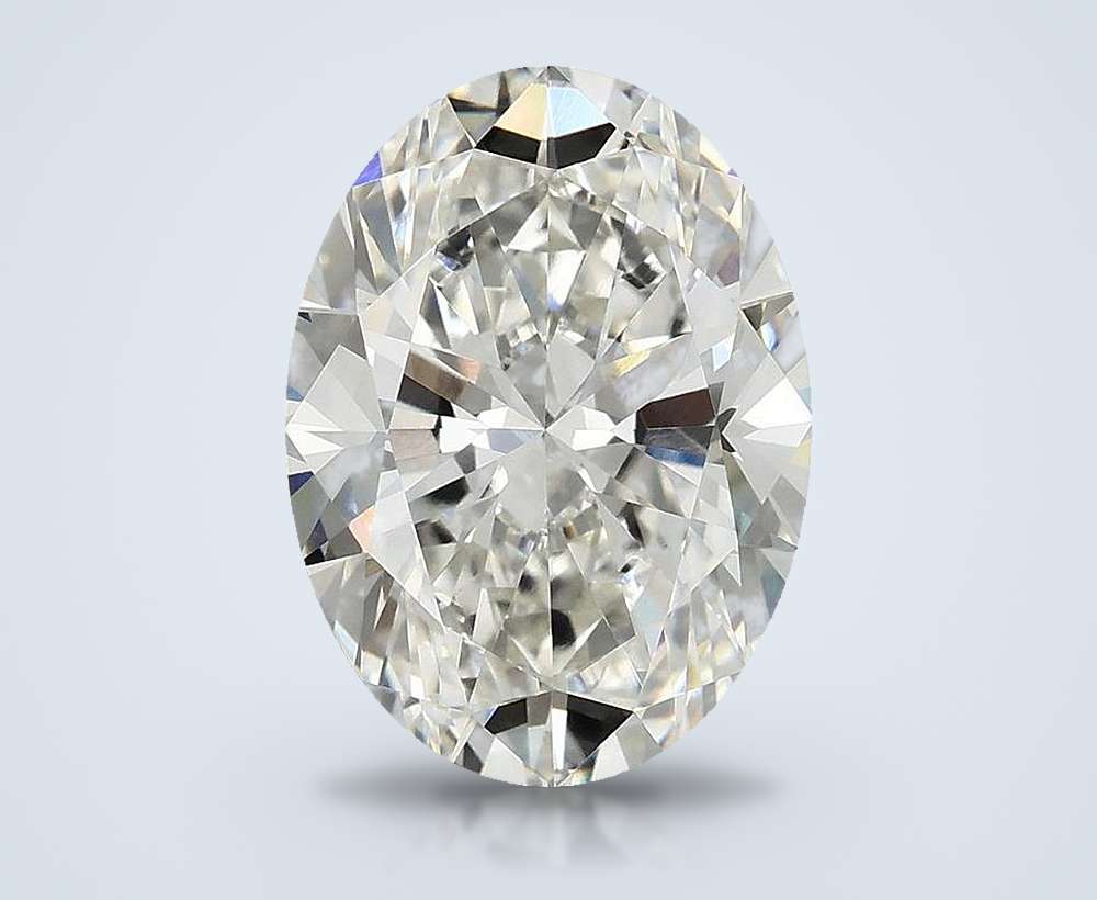 4.00 Carat Oval Lab Diamond