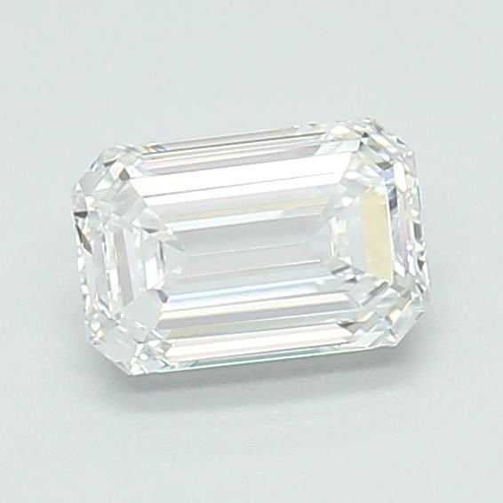 0.62ct D IF Very Good Cut Emerald Lab Grown Diamond