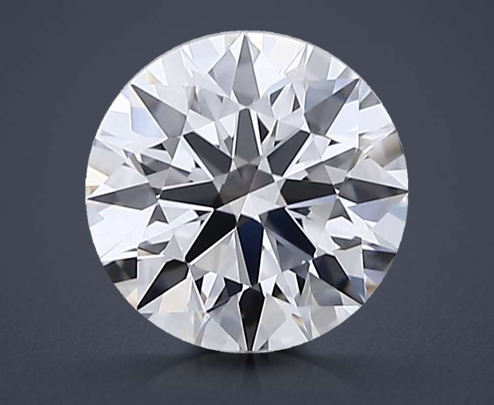 0.81 Carat Round Lab Diamond