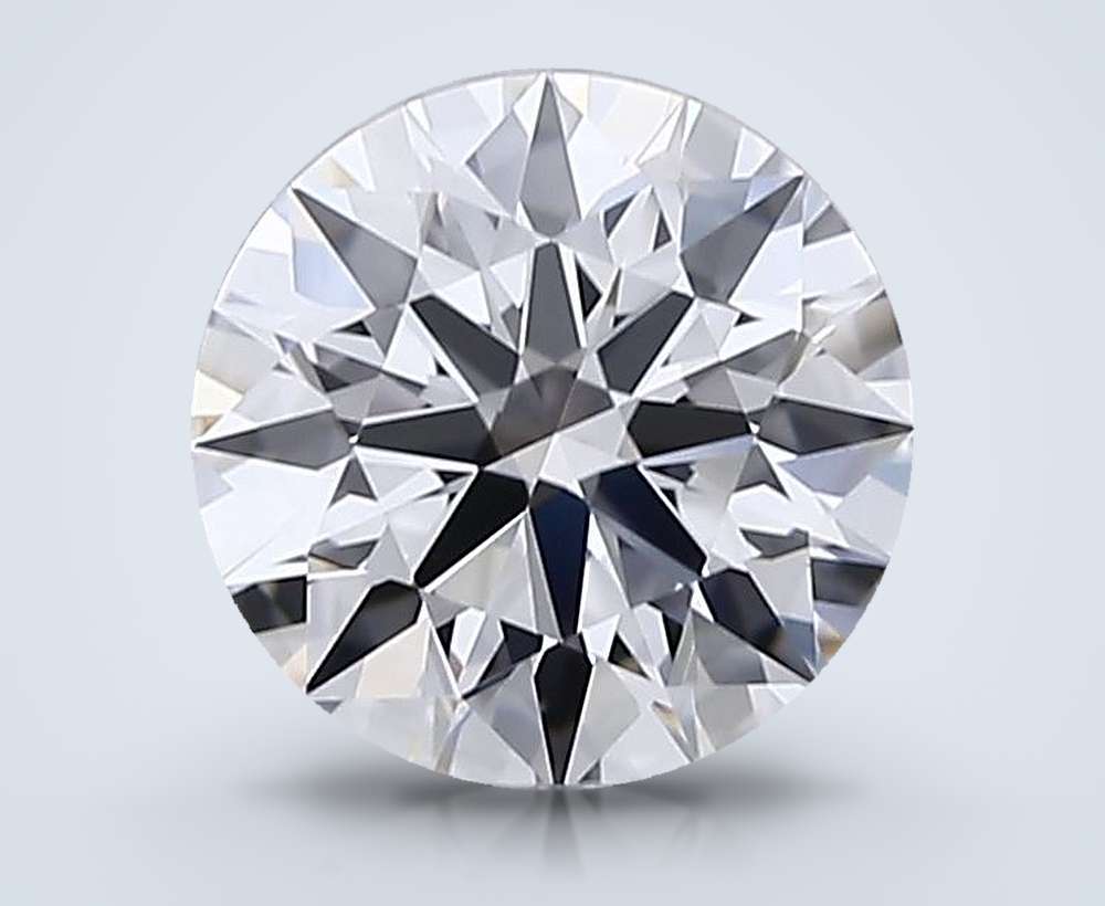 0.81 Carat Round Lab Diamond