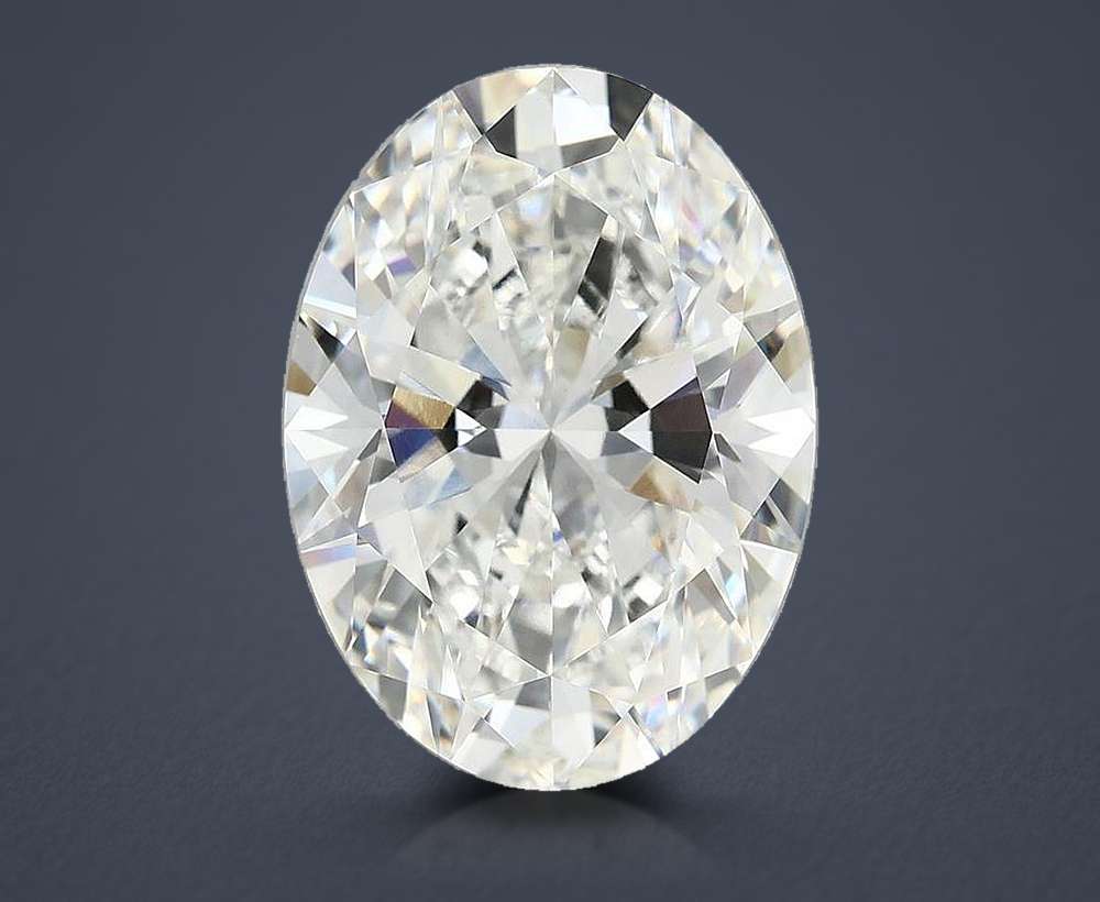 8.72 Carat Oval Lab Diamond