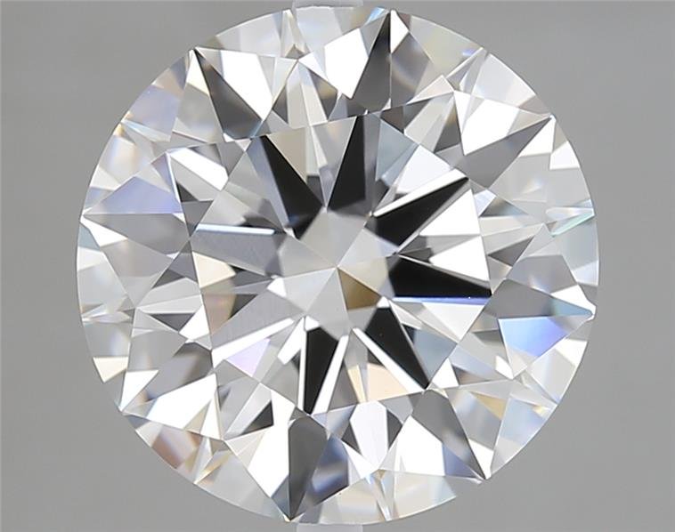 5.12ct D VVS2 Rare Carat Ideal Cut Round Lab Grown Diamond