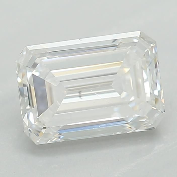 0.73ct D VS2 Very Good Cut Emerald Lab Grown Diamond