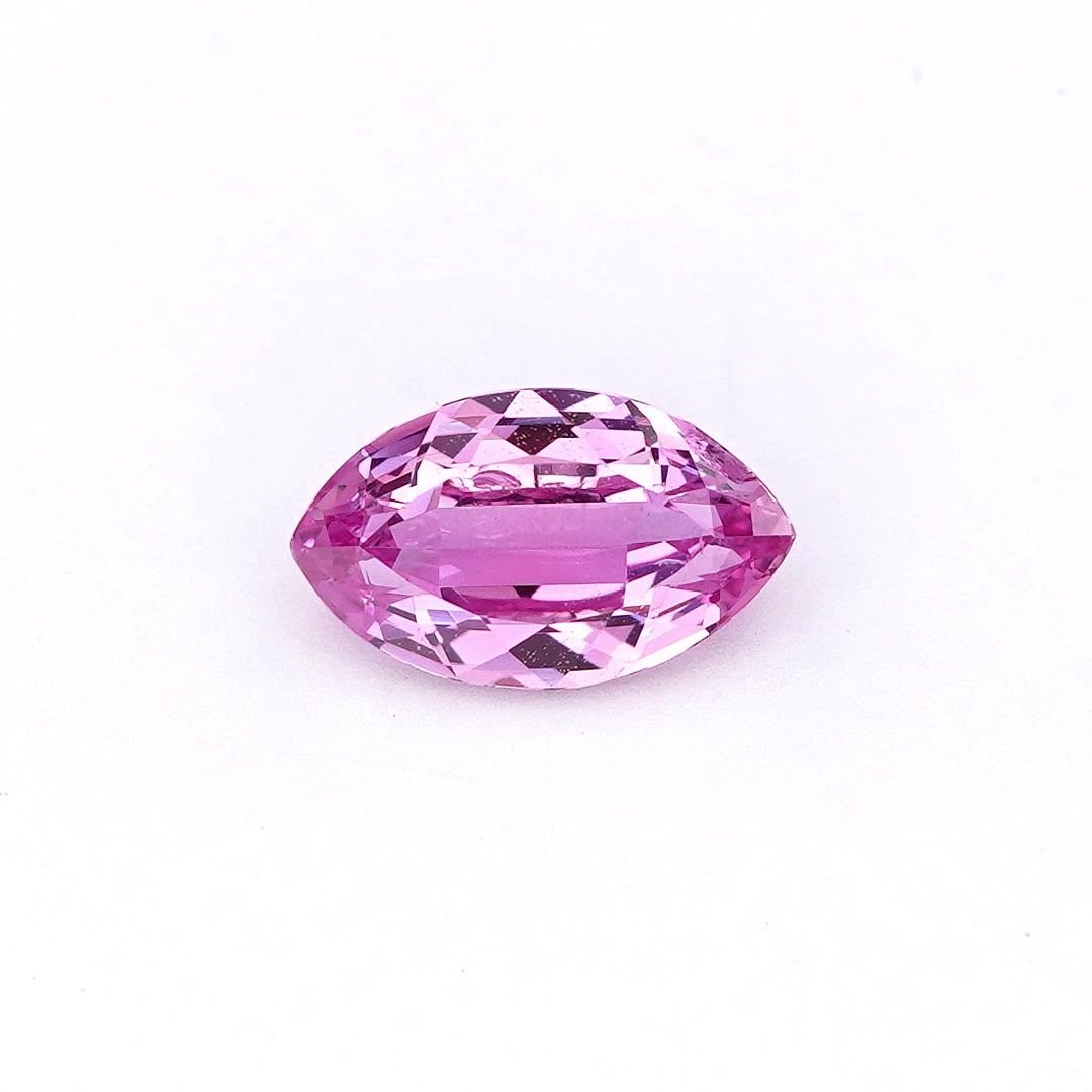 1.10 Carat Pink Marquise Sapphire