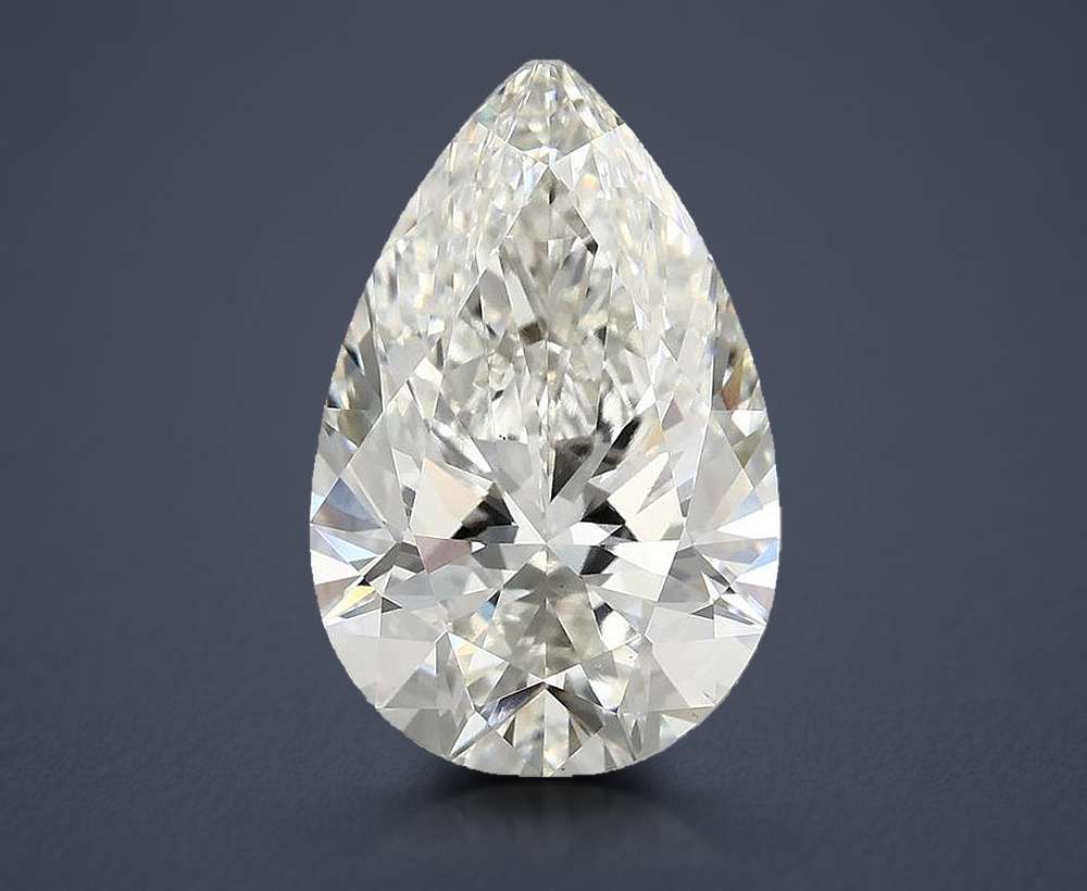 6.10 Carat Pear Lab Diamond