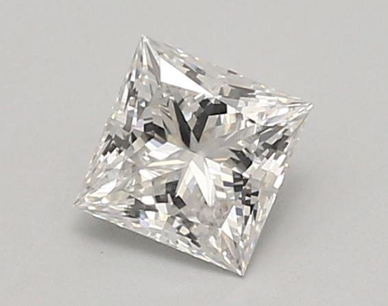 0.88ct E VVS2 Rare Carat Ideal Cut Princess Lab Grown Diamond