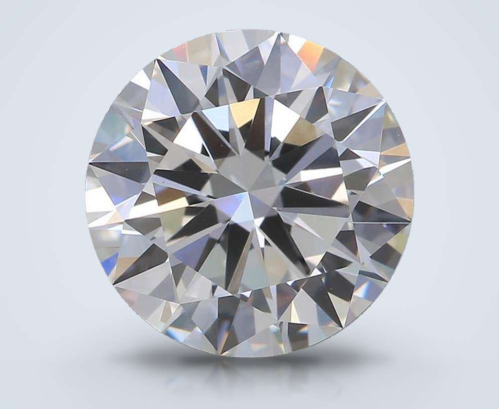 3.51 Carat Round Lab Diamond