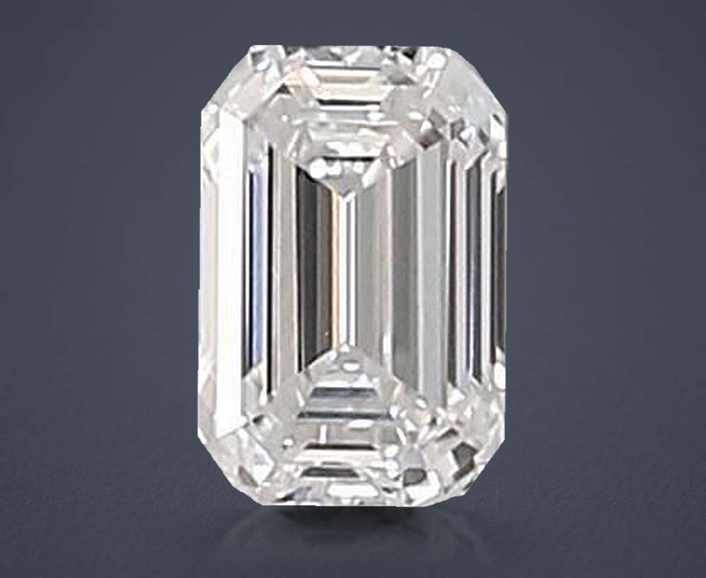 0.28 Carat Emerald Lab Diamond