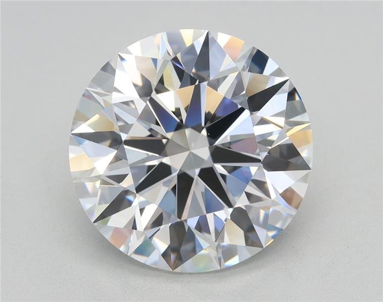 3.59ct D VS1 Rare Carat Ideal Cut Round Lab Grown Diamond