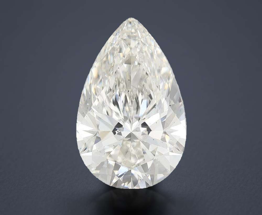 5.23 Carat Pear Lab Diamond