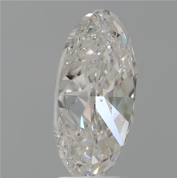 7.03ct J SI2 Rare Carat Ideal Cut Oval Diamond