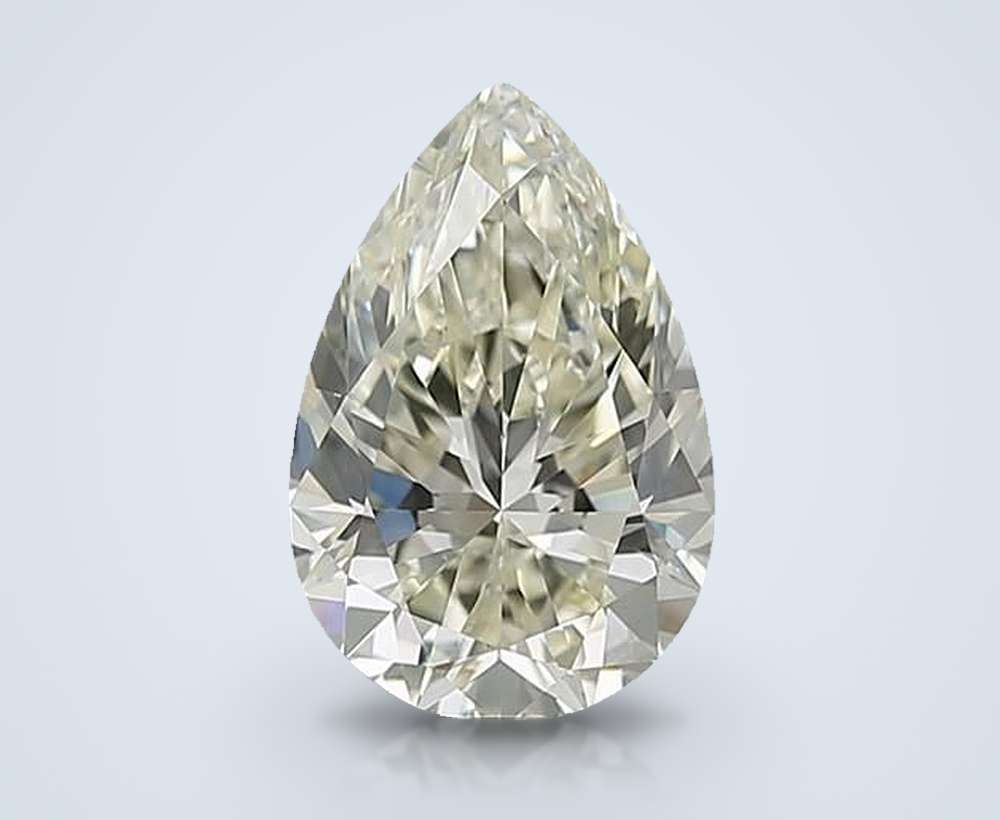 2.51 Carat Pear Natural Diamond