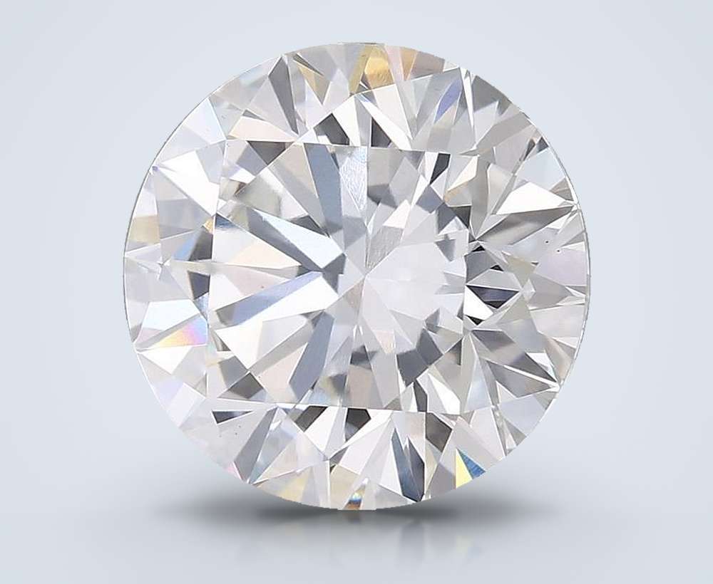 3.09 Carat Round Lab Diamond