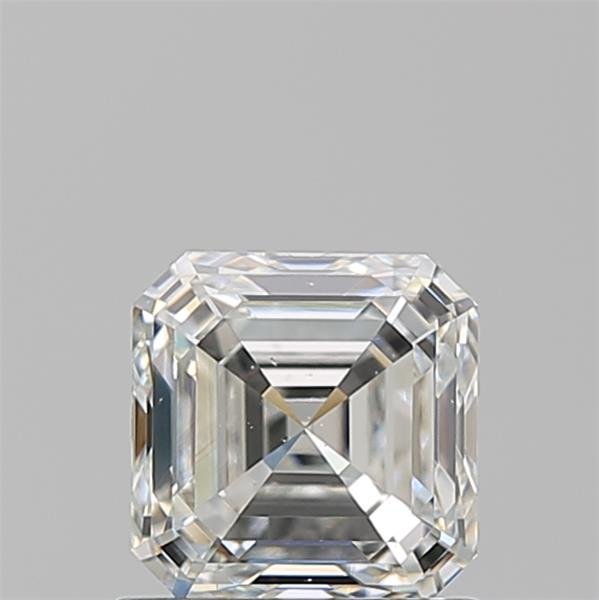 1.02ct H VS2 Rare Carat Ideal Cut Asscher Diamond
