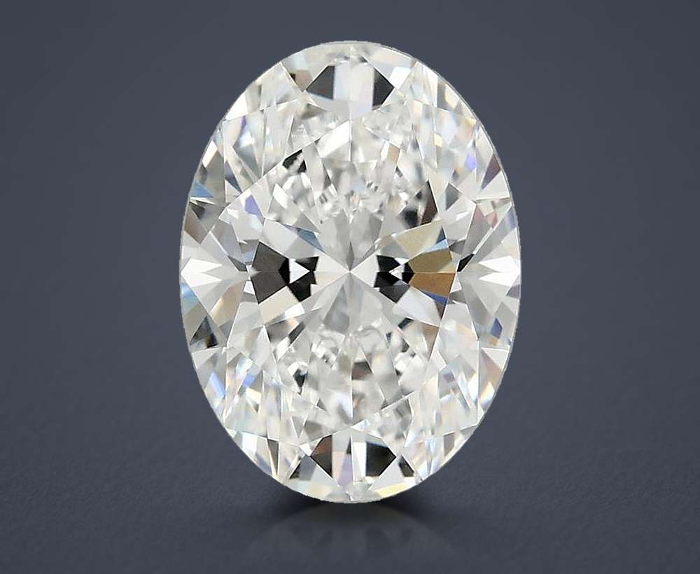 3.38 Carat Oval Lab Diamond