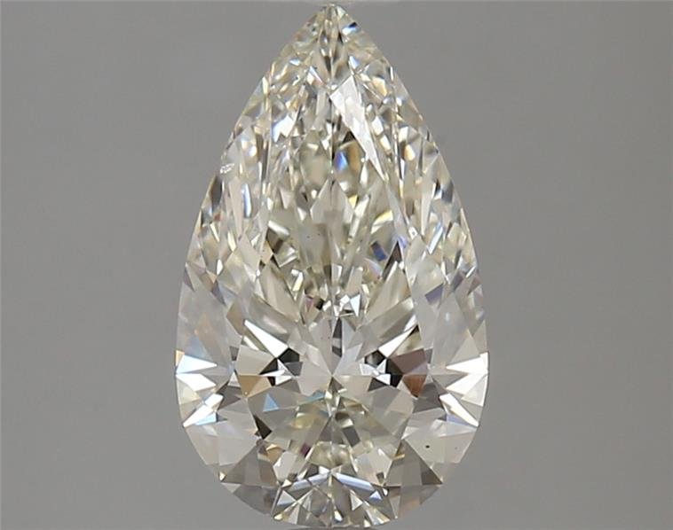 1.76ct H VS2 Rare Carat Ideal Cut Pear Lab Grown Diamond