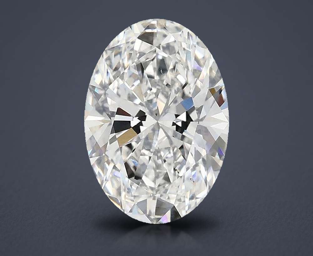 1.64 Carat Oval Lab Diamond