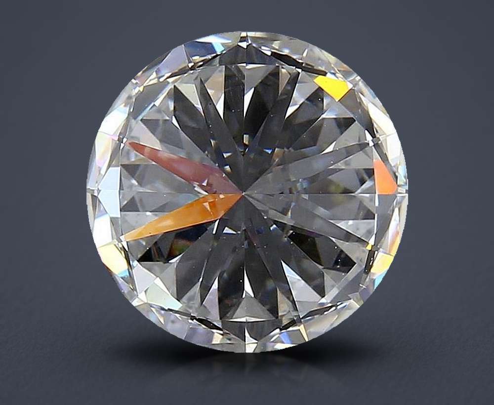 3.81 Carat Round Lab Diamond