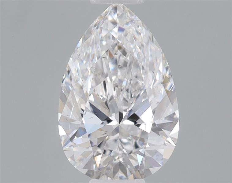 0.68ct E SI1 Rare Carat Ideal Cut Pear Lab Grown Diamond