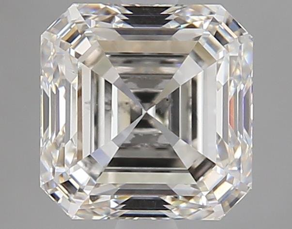 1.91ct J SI1 Rare Carat Ideal Cut Asscher Diamond