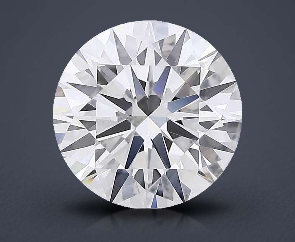 3.52 Carat Round Lab Diamond