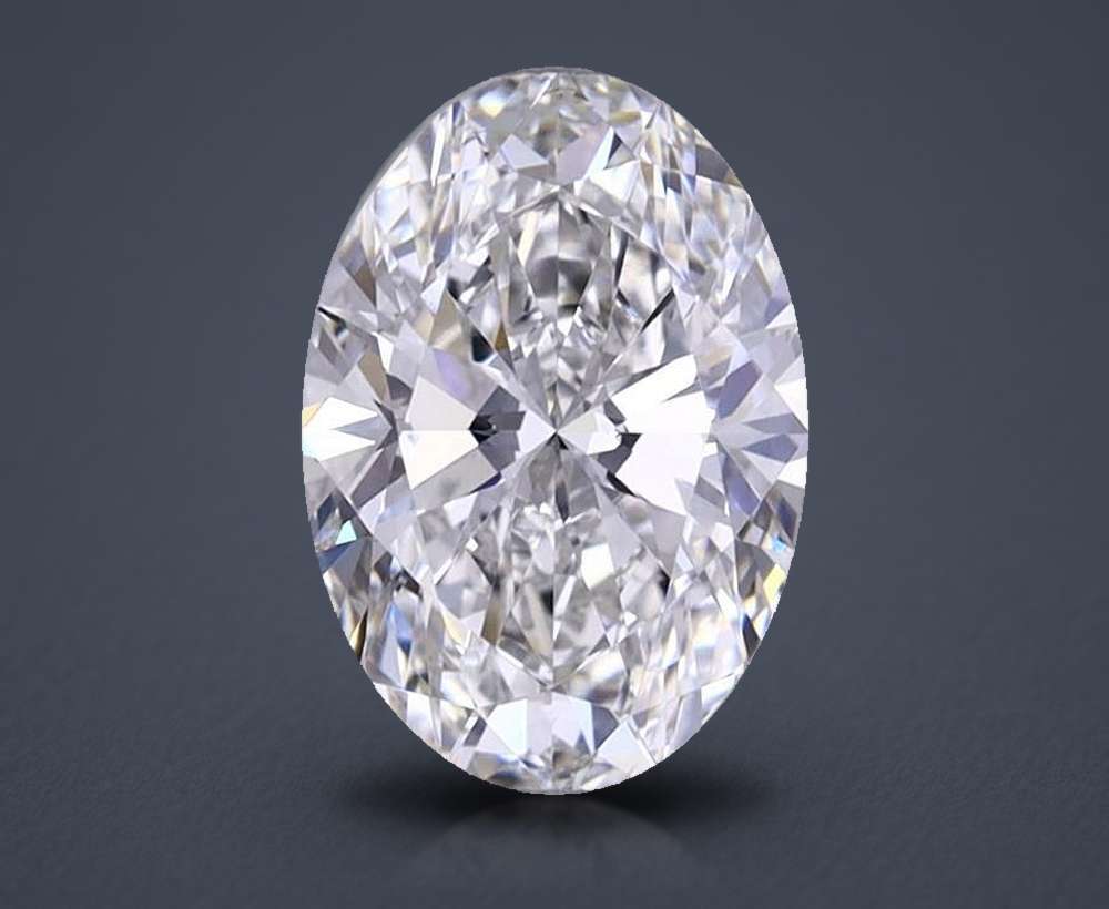 1.33 Carat Oval Lab Diamond
