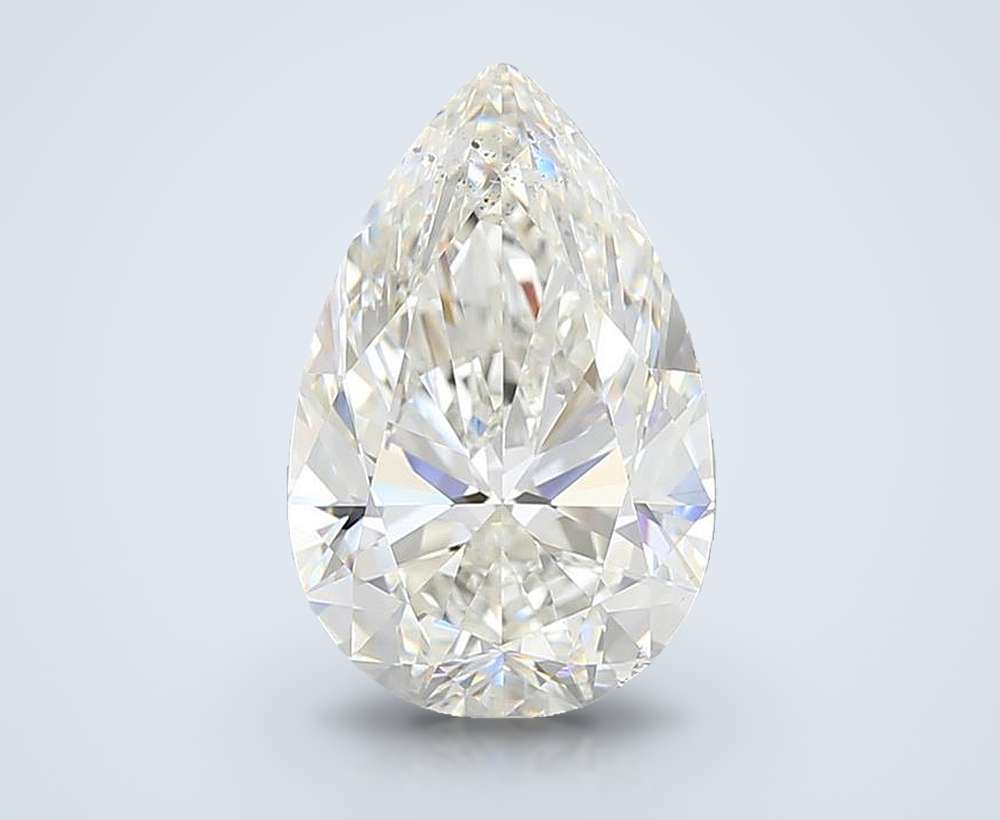 3.50 Carat Pear Natural Diamond