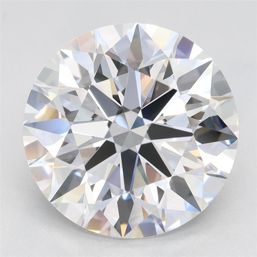 3.36ct E VVS1 Rare Carat Ideal Cut Round Lab Grown Diamond