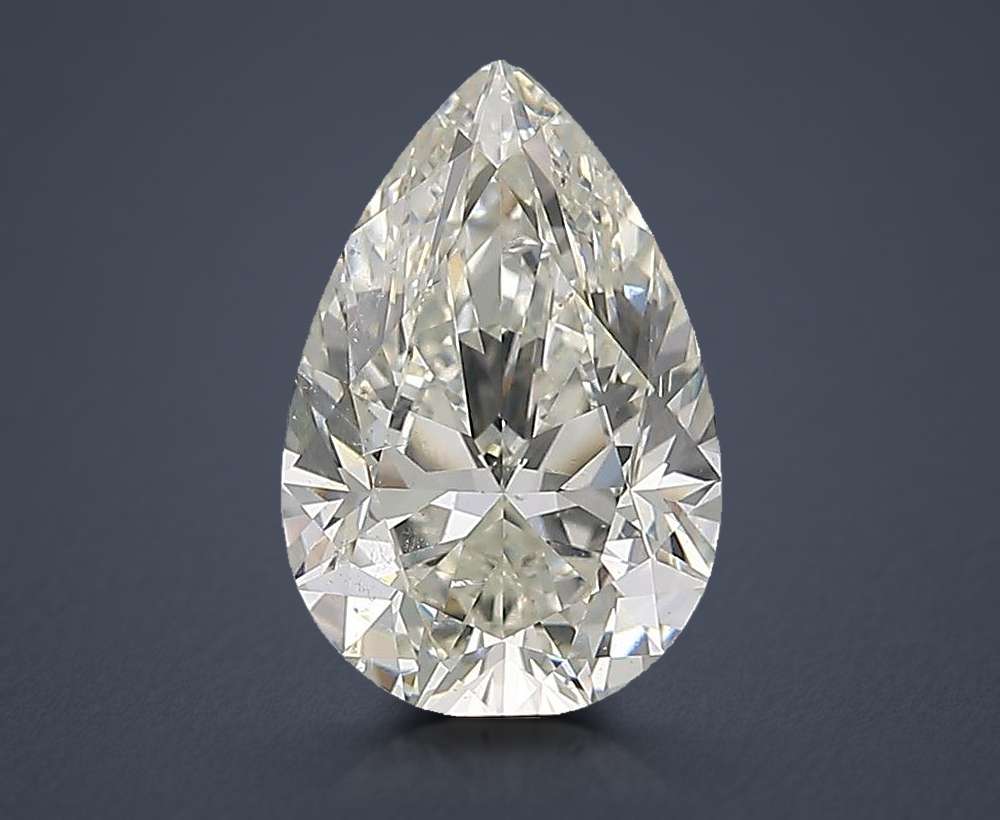 2.00 Carat Pear Natural Diamond