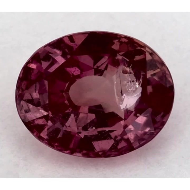 1.63 Carat Pink Oval Sapphire