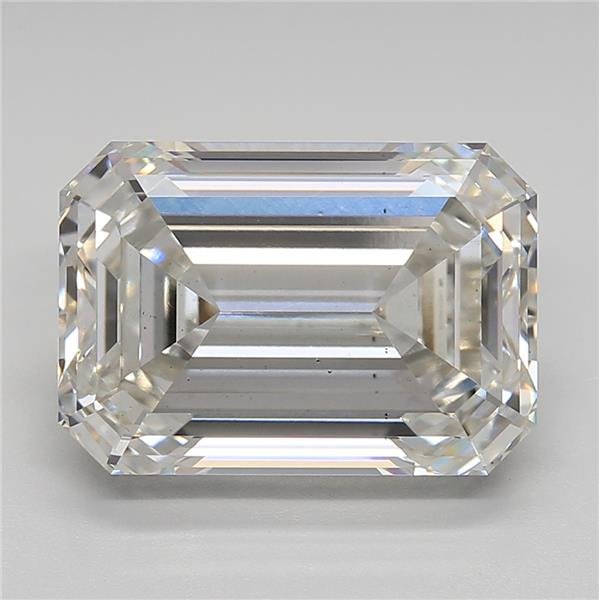 7.15ct H VS2 Rare Carat Ideal Cut Emerald Lab Grown Diamond