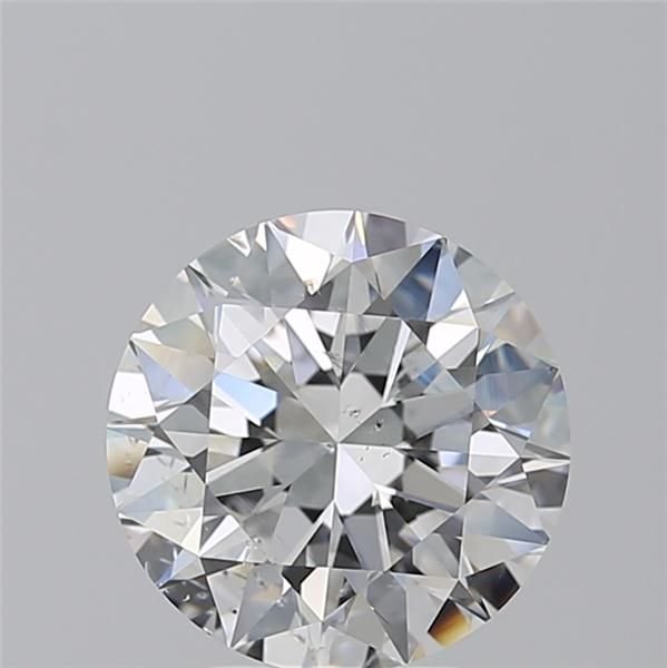 3.51ct F SI2 Rare Carat Ideal Cut Round Diamond