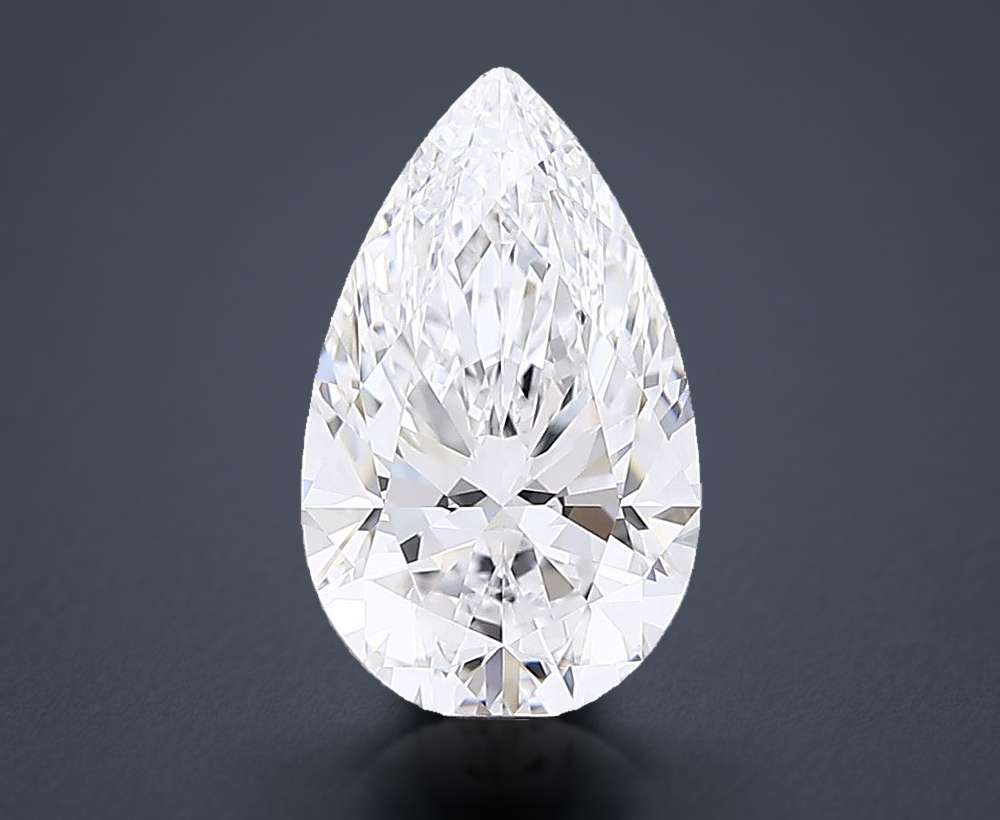 2.51 Carat Pear Lab Diamond