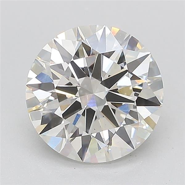 2.14ct F VS1 Ideal Cut Round Lab Grown Diamond