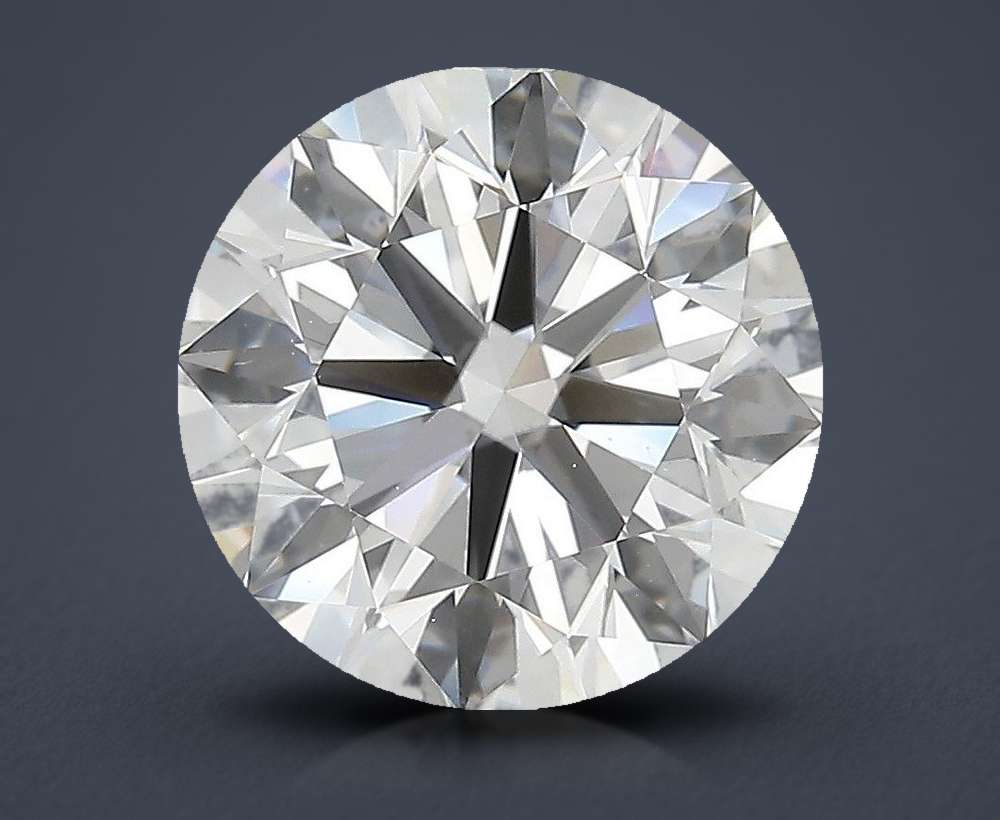 3.90 Carat Round Natural Diamond