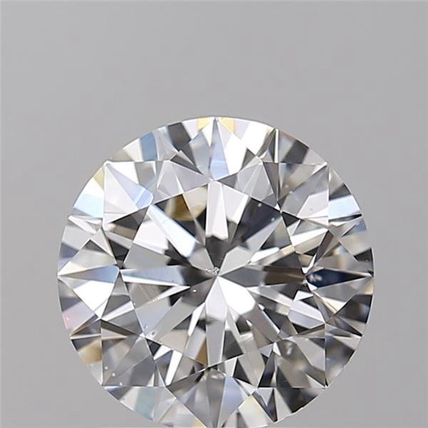 1.72ct F SI1 Rare Carat Ideal Cut Round Diamond