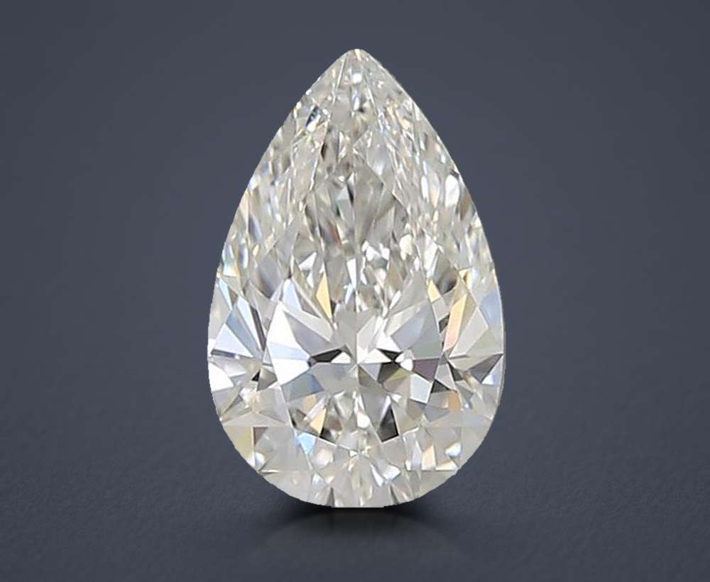 1.59 Carat Pear Lab Diamond