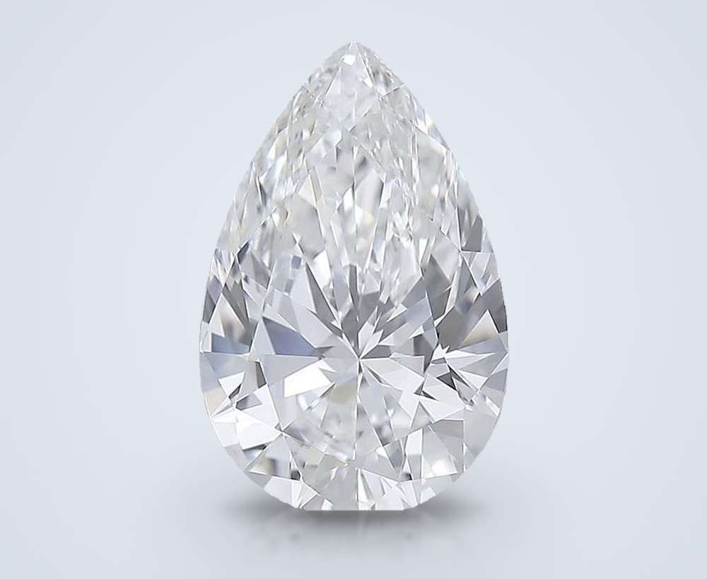 4.23 Carat Pear Lab Diamond